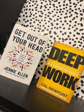 Get Out of Your Head + Deep Work — Hardback book set.